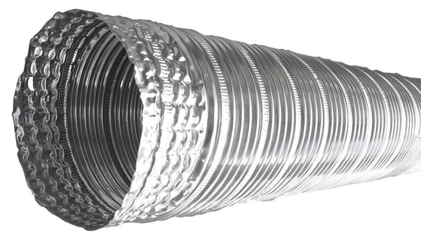 Builders Best Thermofin® 4" x 8' Uncompressed Semi-Rigid Aluminum Air Duct – T1104