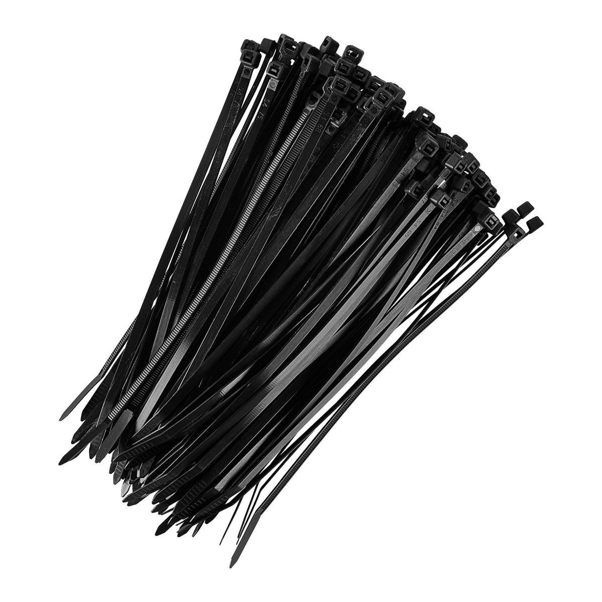 Store House - Black Cable Ties 100 pc. - 60277