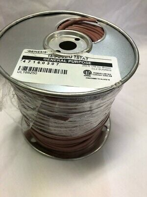 テルミー線　600本 HONEYWELL GENESIS LOW VOLTAGE BROWN CABLE 250Ft 18/8 SOLID TSTAT