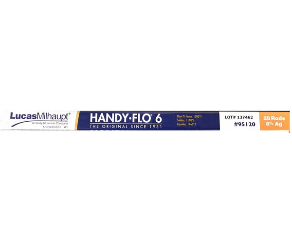 Lucas-Milhaupt - Handy-Flo Rods 6% Ag 95120