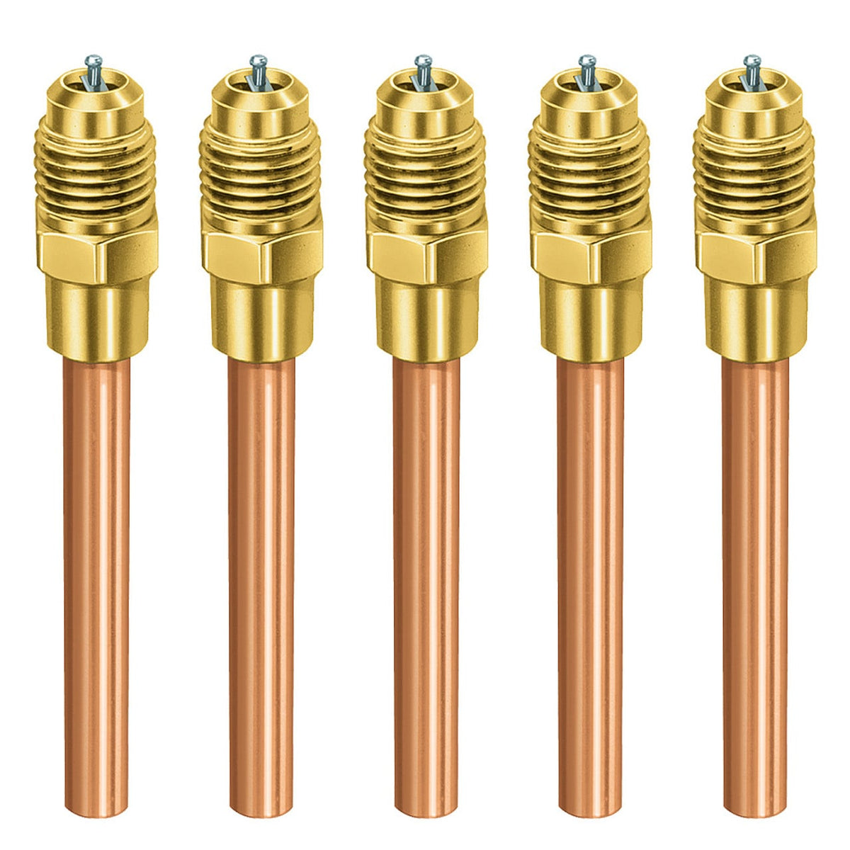 MA-Line Copper Tube Extension 3/16" Male Flare Fitting AF1100