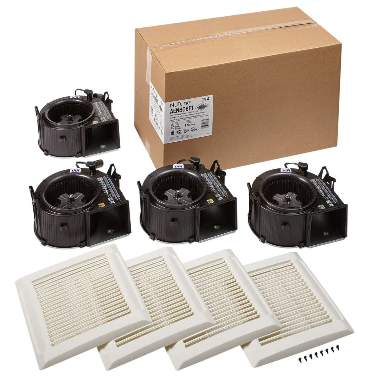 EXO-FAN NuTone Flex Series Ventilation Fan Finish Pack AEN80BF1