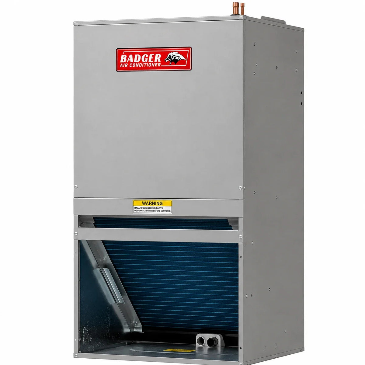 Badger 2 Ton 14.3 SEER2 R-32 Complete AC System with Air Handler – Optional Heat Kit – Models DAC5024A1000A / DWM5P241B00B