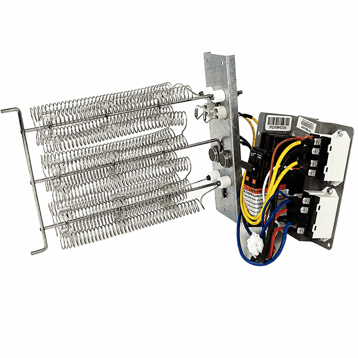 8kW Electric Heat Kit with Circuit Breaker for Multi-Position Air Handlers – Universal HVAC Heat Strip 208/230V