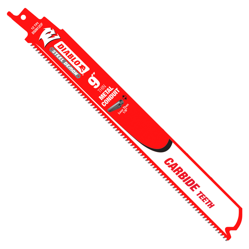 Diablo Carbide Blades for Thin Metal Conduit Cutting