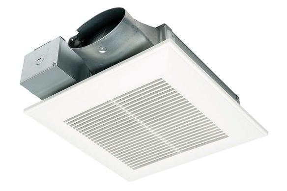 Panasonic FV-20VQ3 WhisperCeiling 190 CFM Ceiling-Mount Ventilation Fan – Energy Star, 120 V