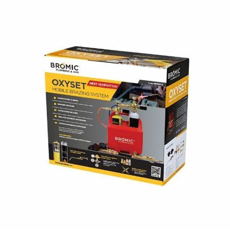 Ambro Controls Oxyset Mobile Brazing and Welding Kit – Portable Torch System for Heating, Soldering, and Brazing (SKU: 1811168-1)