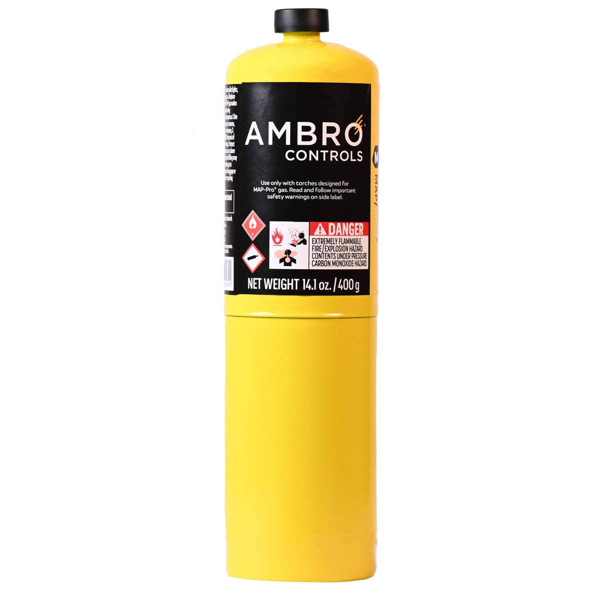 Ambro MAP‑Pro Cylinder – 14.1 oz High-Temperature Torch Fuel