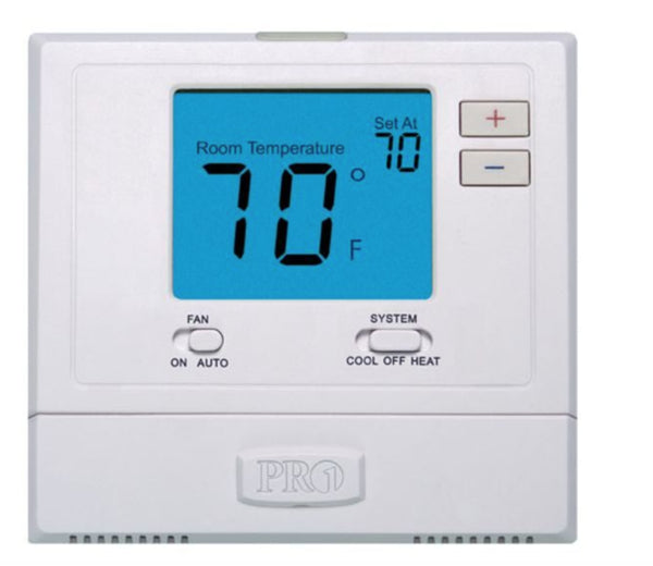 Pro1 T701 IAQ Single Stage 1 Heat 1 Cool Non-Programable Thermostat