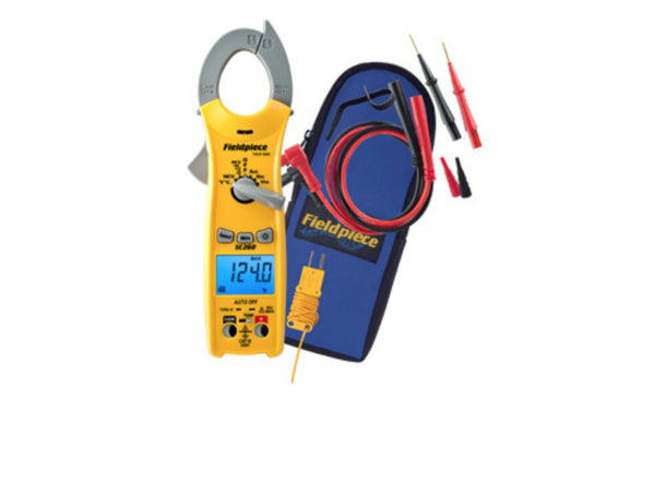 Fieldpiece SC260 Compact Clamp Meter True RMS & Magnet
