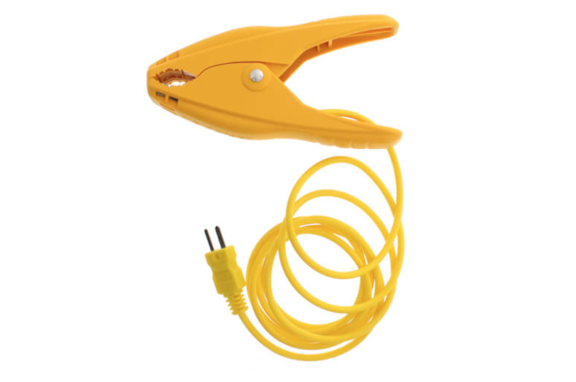 Fieldpiece TC24 Pipe-Clamp Thermocouple for Air Conditioning (3/8"-1-3/8")