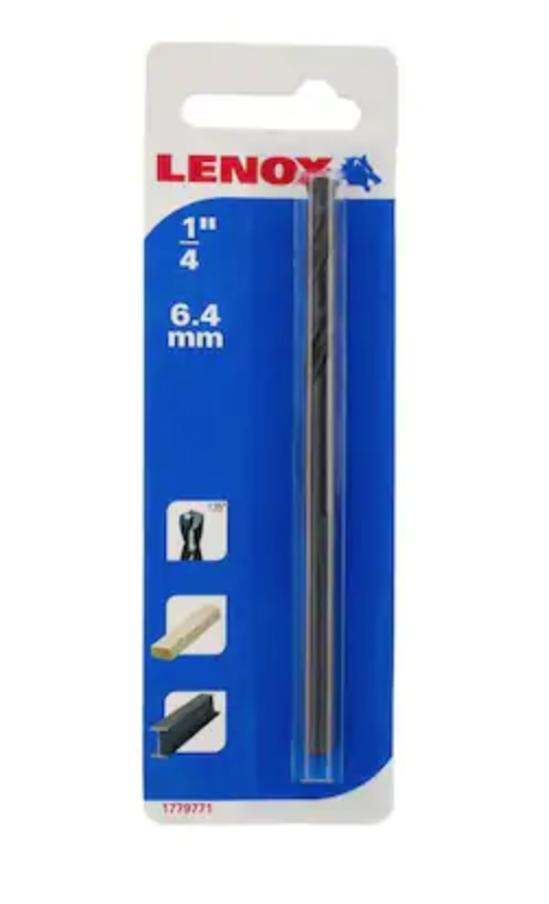 Lenox Tools 1779771 4.25" Pilot Drill Bit For Hole Saw Arbors