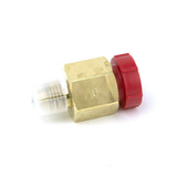 Yellow Jacket 19130 1/4" Male to 3/8 Female STR  x 1/4" Male Flare Vacuum Pump Intake Adapter