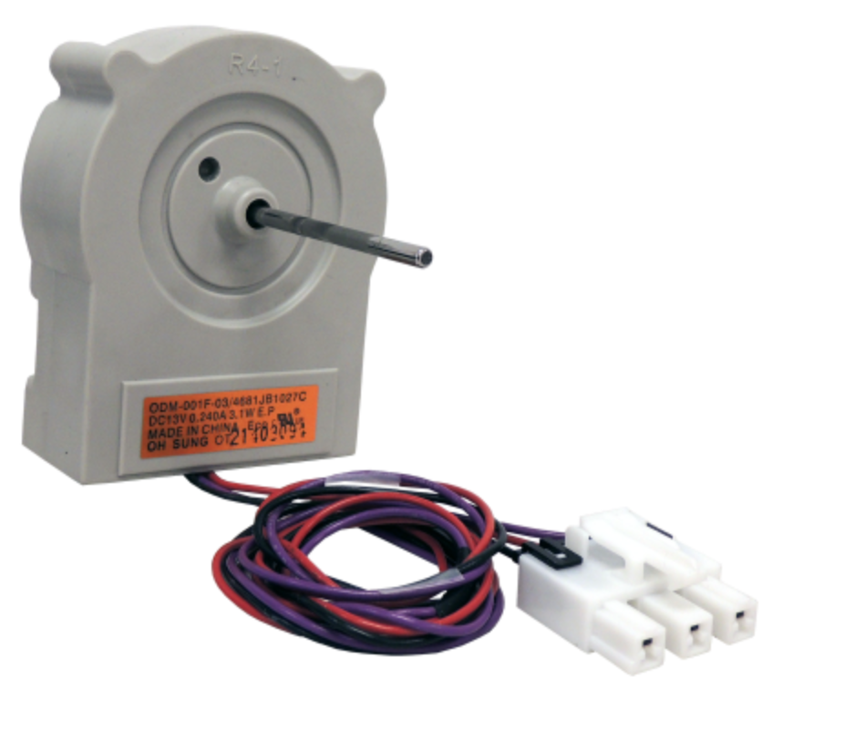 Supco SM1027C Evaporator Fan Motor for LG Refrigerator | Replaces 4681JB1027C