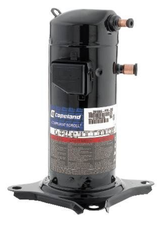 Copeland Scroll Compressor, 208V/230V, 1-Phase, 34,400 Btu R22 Refrigerant