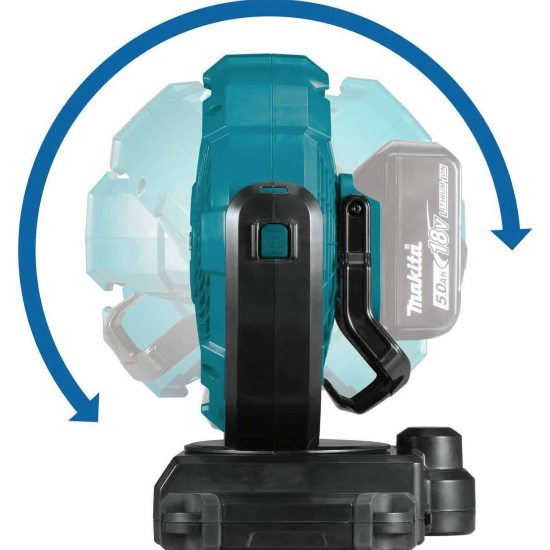 Makita® DCF102Z 18V LXT® Lithium‑ION Cordless 7‑1/8″ Fan, Tool Only