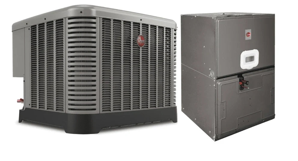 Rheem 3 Ton R-454B Condenser + 3 Ton Air Handler with 7kW Heat Kit – Complete HVAC System
