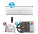 GREE LIVO Gen4 24,000 BTU 2 Ton Mini Split AC with Heat Pump | Wi-Fi Smart Control | 208/230V | SEER2 18