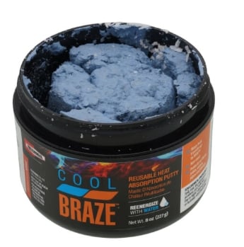 RectorSeal Cool Braze Heat Barrier Paste – 8 oz for Brazing, Soldering, Welding Protection