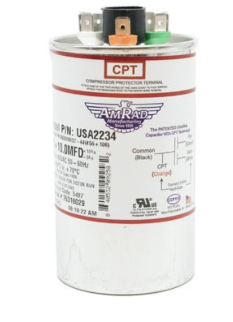AMERICAN RADIONIC OVAL RUN CAPACITOR - USA2234