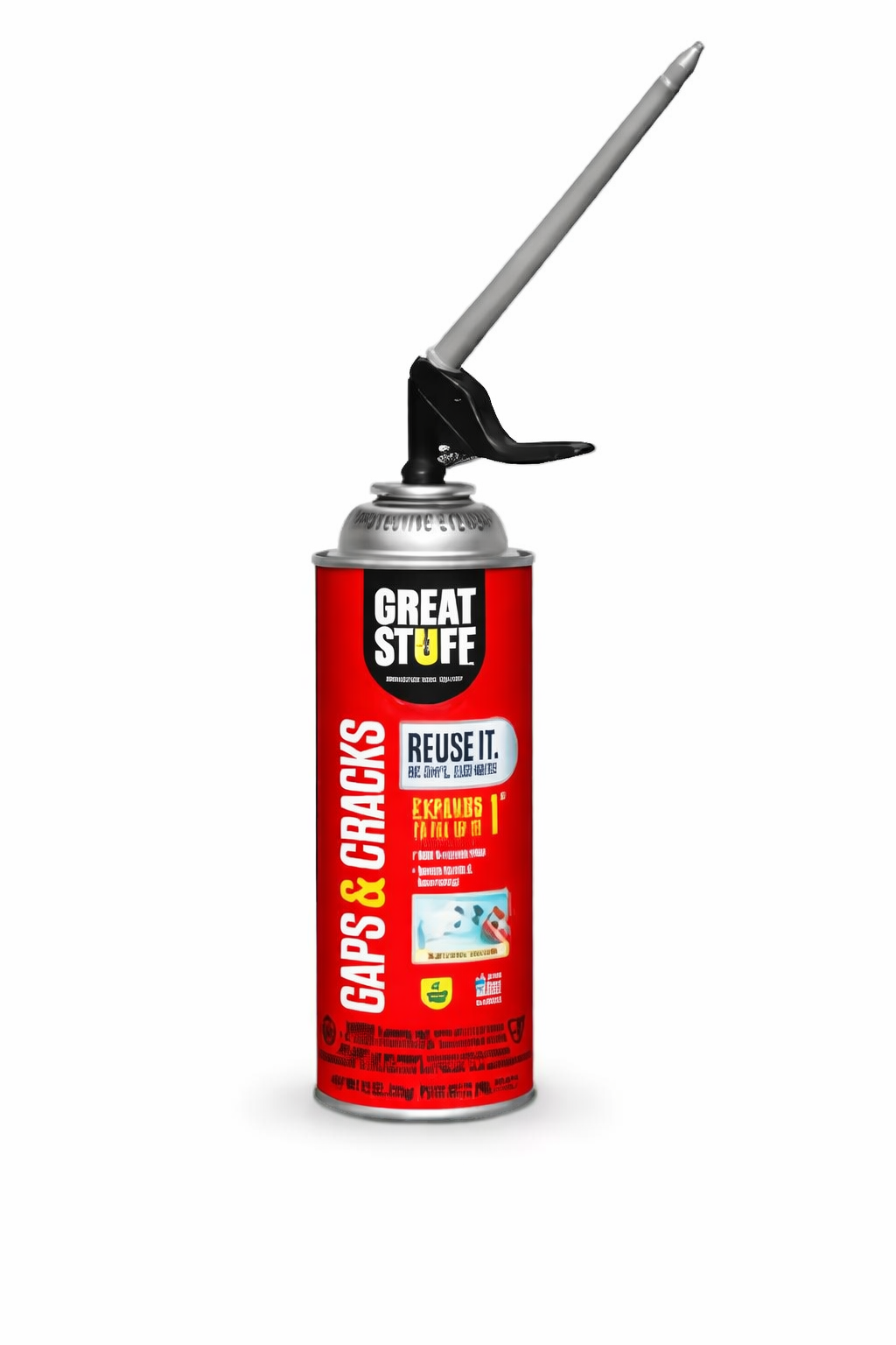 Great Stuff Smart Dispenser Gaps & Cracks Insulating Spray Foam Sealant 12 oz
