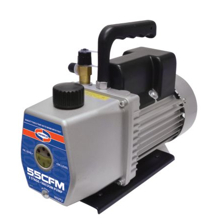 Uniweld U5VP2 Vacuum Pump, 5.5 CFM, 1/2 HP, 2 Stage. Dual 110V/220V, 50/60Hz