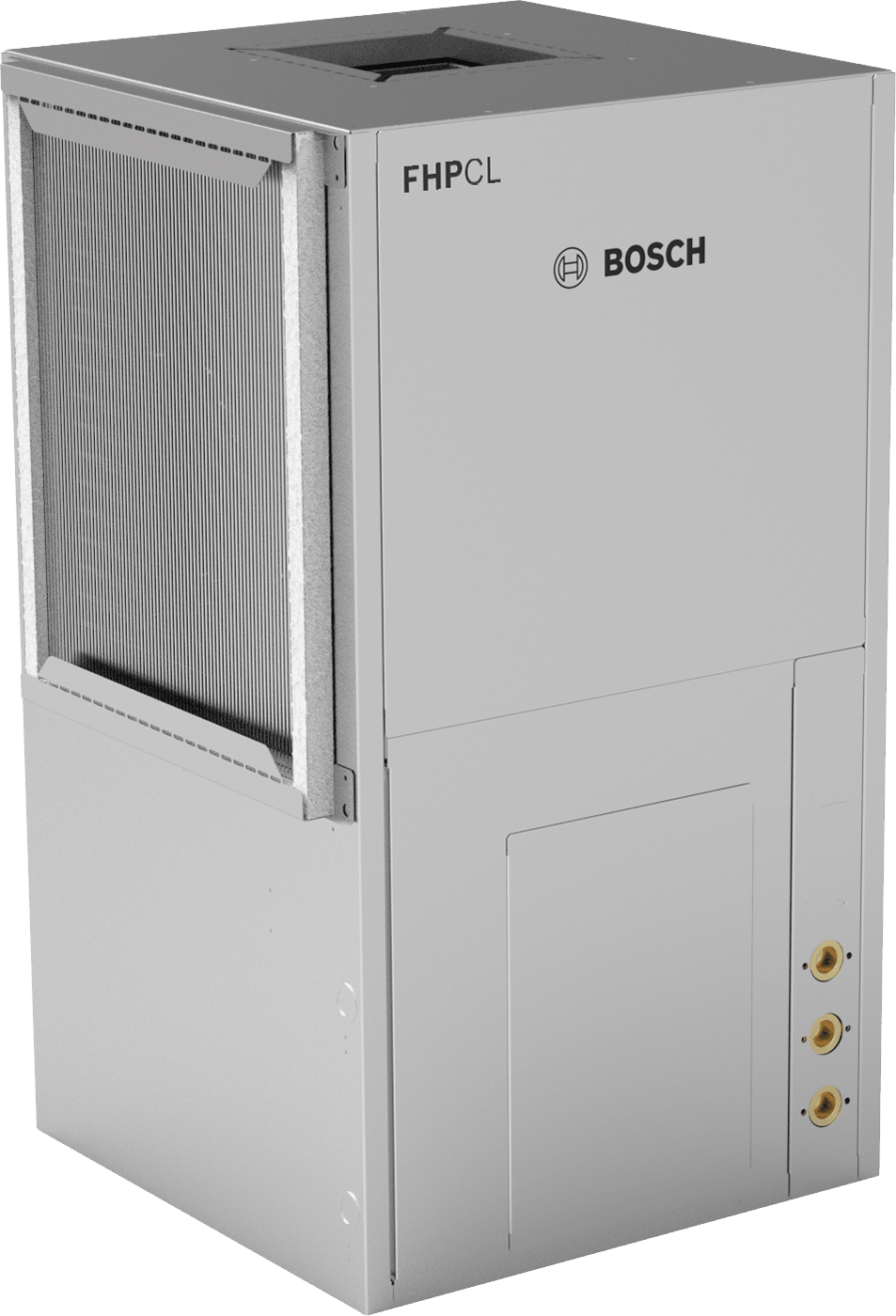 Bosch 2.5 Ton BCL030VTCLR Left Return Water Source Heat Pump HVAC System with R-454B Refrigerant – 30,000 BTU Energy-Efficient Cooling & Heating for Residential & Light Commercial Use
