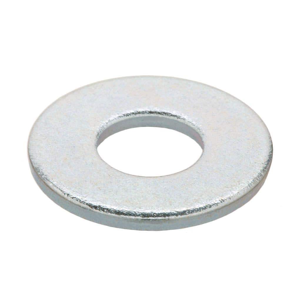 3/8″ Zinc-Plated Steel Flat Washer – Single Unit | SAE Standard | Corrosion-Resistant Load Distribution