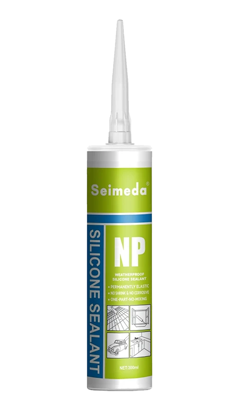 Seimeda 10.1 oz. Clear Neutral Silicone Sealant