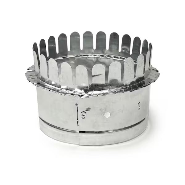 C-6 6" Collar – Galvanized Steel Duct Connector