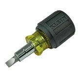 Klein Tools 32308HD Multi-Bit Stubby Screwdriver Set, Impact-Rated 12-in-1 Adjustable Magnetic Tool with Phillips, Slotted, Square Bits and Flip Nut Drivers