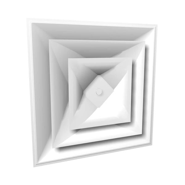 Conical Square Grill 23¾" x 4⅜" x 23¾" (CSG23344382334)
