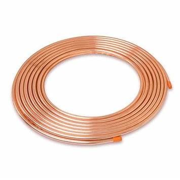 1/2 Inch OD x 50 Ft ACR Refrigeration Copper Coil – Dehydrated Seamless Line Set