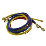 Yellow Jacket 29985 3-Pak (RYB) 60″ PLUS II Hoses with SealRight Fittings