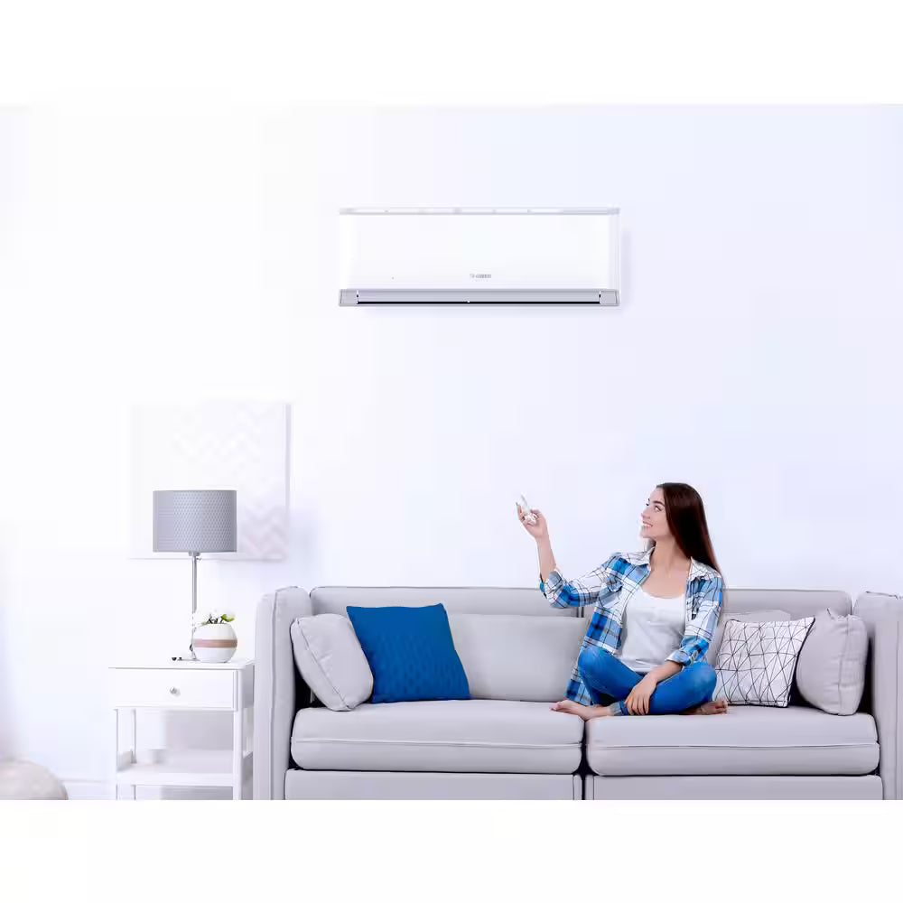 GREE LIVO Gen4 24,000 BTU 2 Ton Mini Split AC with Heat Pump | Wi-Fi Smart Control | 208/230V | SEER2 18