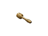 Yellow Jacket - 19124 1/4" Hose Adapter for Left-Handed A2L Refrigerant Tanks - Female LH to Male RH Straight