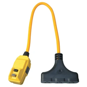 Southwire Right Angle GFCI Extension Cord, 2 ft, 1/EA #14880023-6