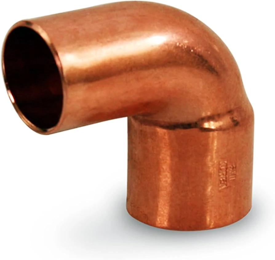 Copper Street Elbow Fitting 90 Degree 3/8