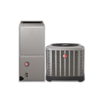 Rheem 2 Ton R-454B Straight Cool AC System (Condenser + Air Handler + Optional 5kW Heat Kit)