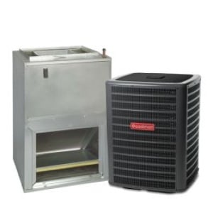 Goodman 2.5 Ton Split System Bundle — Outdoor Condenser + Wall-Mount Air Handler