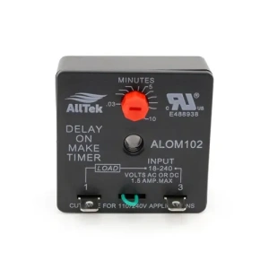 AllTek Time Delay On Make Relay ALOM102 HVAC Delay Timer Module - Image 1